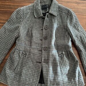Banana Republic plaid jacket